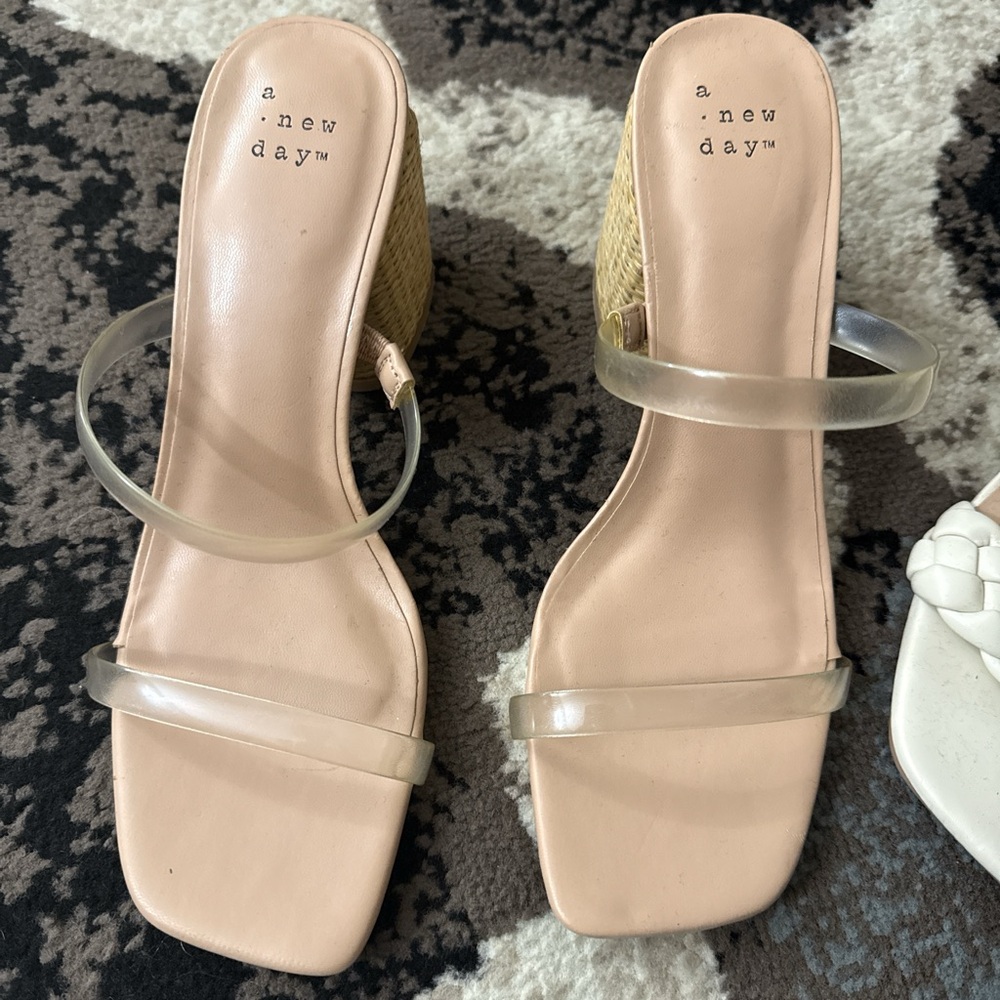 TWO A New Day Block Heeled Sandals